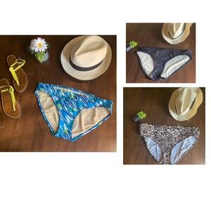 Maternity Pregnancy Bikini Bottoms Swimsuit Bundle Lot Set Large/XL